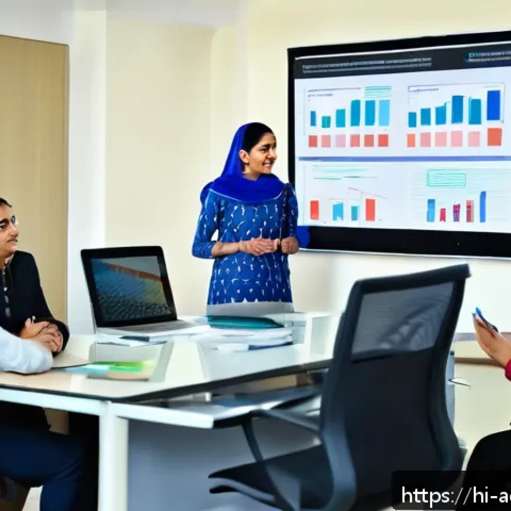 행정관리사 업무 윤리와 책임 - A professional administrative manager conducting a transparent team meeting in a modern office envir...