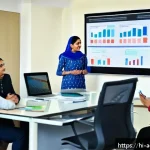 Home 19 행정관리사 업무 윤리와 책임 - A professional administrative manager conducting a transparent team meeting in a modern office envir...
