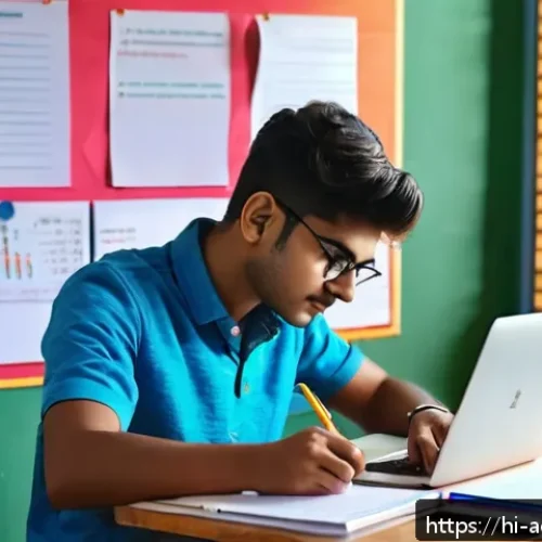 Home 30 행정관리사 최신 시험제도 분석 - A focused Indian student of Hindi background studying administrative management exam preparation at ...
