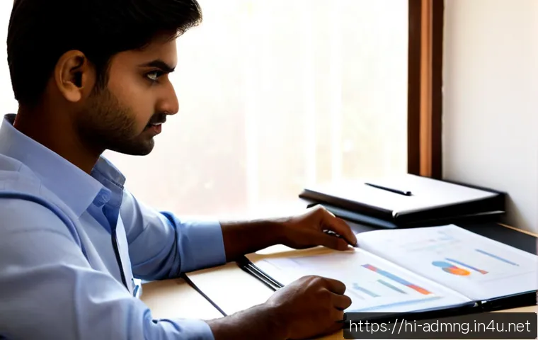 행정관리사와 공공기관 취업 - Photorealistic Indian young professional preparing for a public-sector administration career at a ti...
